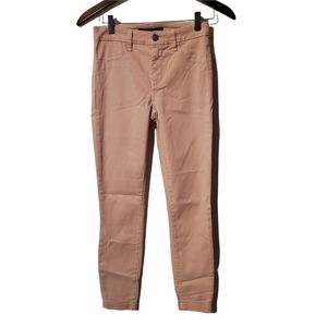 EUC JBRAND Anja Peach Whip Pants, sz 25